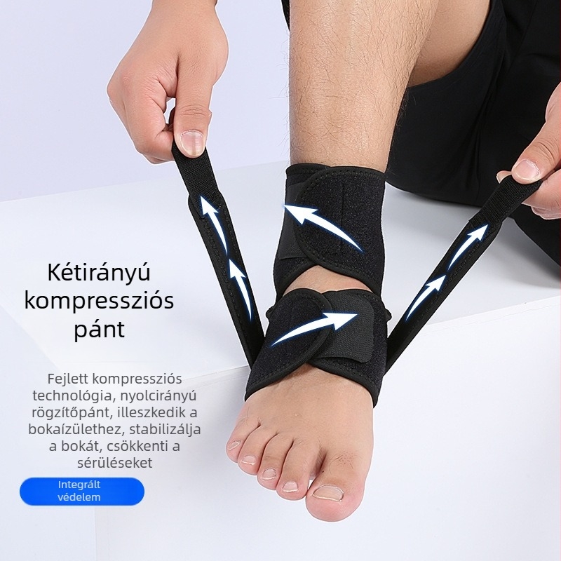 Bokaszalag a ficamok megelőzésére és rehabilitációjára, kosárlabda bokavédő és Achillész-ín védelem