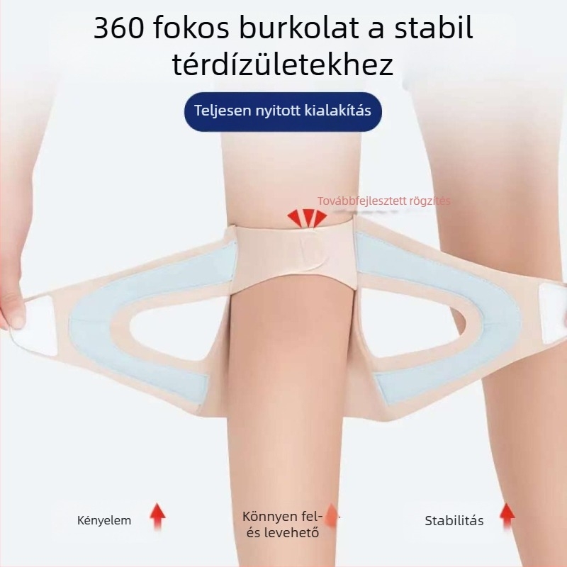 Új meniszkusz térdortézis patellaszíjjal – sporthoz és futáshoz