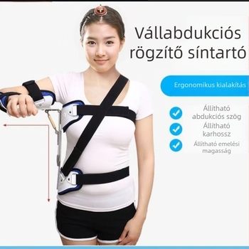Állítható vállabdukciós ortézis, kar és vállízületeinek támogatásához