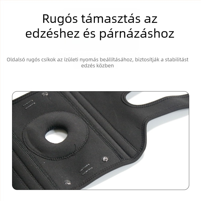 Kötött sporttérdvédők kompressziós pánttal – kosárlabda, futás, edzés és kerékpározás számára, lélegző és nyomásos