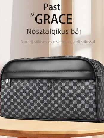 Férfi clutch táska 2026 – új stílus, vízálló és kopásálló, városi minimalista dizájn