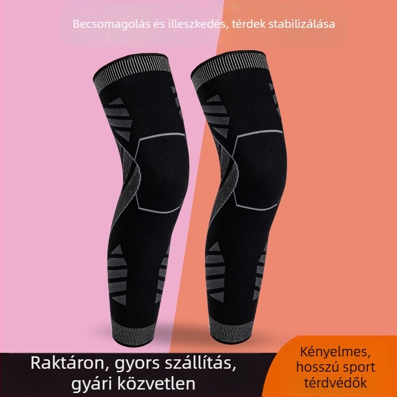 Hosszított meleg térdvédők hegymászáshoz, futáshoz, kerékpározáshoz és kültéri sportokhoz