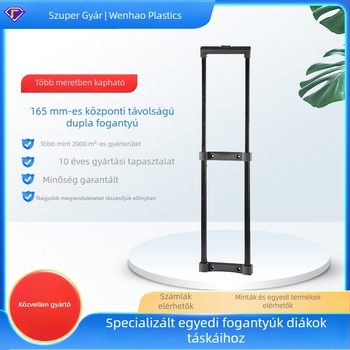 Vasból készült fogantyú bőröndhöz – poggyász toló rúd kiegészítő