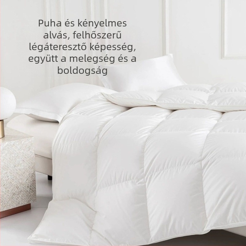 Kellos Minden évszakra tervezett Brushed quilt, 3,5 kg töltet, kevert szövet, sűrűség 128x68, Tél 2025