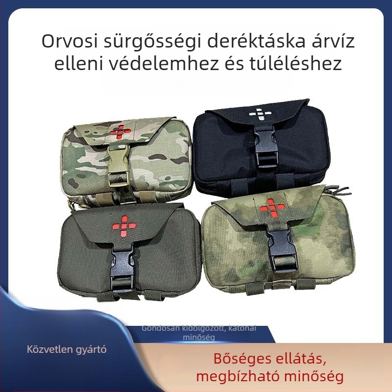 Tcmaoyi kültéri többfunkciós gyorsoldós második generációs orvosi táska, S.T.O.M.P., áradásmentő sürgősségi készlet
