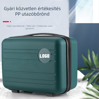 14 hüvelykes PP kozmetikai táska, utazó mini tároló, anya-lánya készlet, ajándékcsomagolás