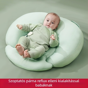 Újszülött etető párna - U-alakú, a tej visszafolyása és a tejtöbblet megkönnyítésére etetés közben