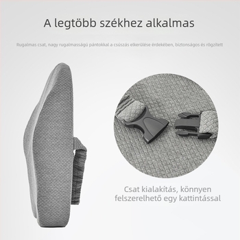 Memóriahabos ülőpárna irodába és autóba; deréktámasz és hosszú ülés támogatása; csípőpárna kismamáknak.