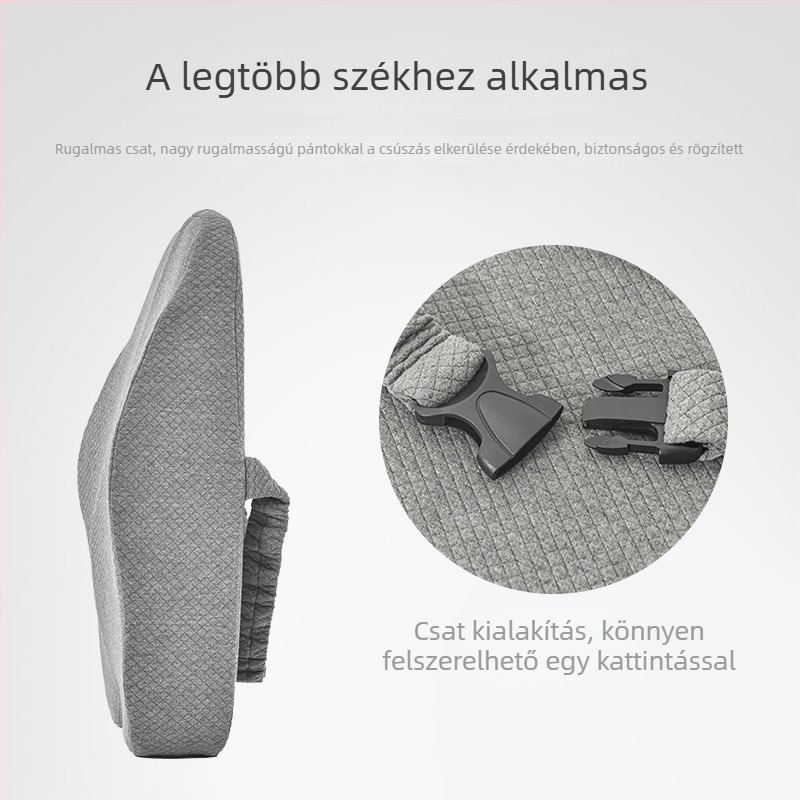 Memóriahabos ülőpárna irodába és autóba; deréktámasz és hosszú ülés támogatása; csípőpárna kismamáknak.