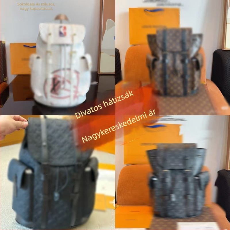 Férfi hátizsák - trendi mintás, hétköznapi, nagy kapacitású, rekesz 13 hüvelykes laptophoz, városi utazó hátizsák
