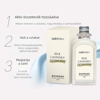 Selyem- és gyapjú mosófolyadék – kézi mosáshoz, finom ápolás