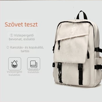 Nylon könnyű laptop hátizsák, nagy kapacitású, több színű Oxford anyag, vízálló, logóval ellátott