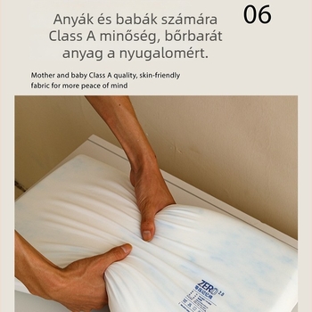 Szállodai stílusú mély alvás Pro memóriahabos párna, kettős maggal, nyomásmentes, lassú visszacsapódás, nyaki támasz, otthoni használatra