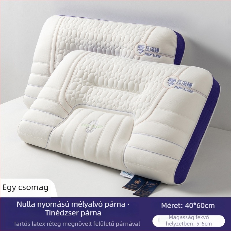 Téglalap alakú nyakpárna poliészter rost töltettel, felnőttek és gyerekek számára, otthoni vagy kollégiumi használatra.
