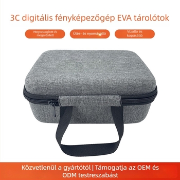 3C digitális kamera tároló táska kemény EVA héjjal, ütésálló és vízálló