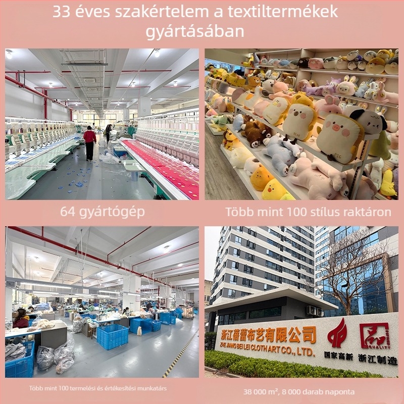 Memóriahabos U-alakú nyakpárna rajzfilmszerű Siamesz macska mintával, Leisure House