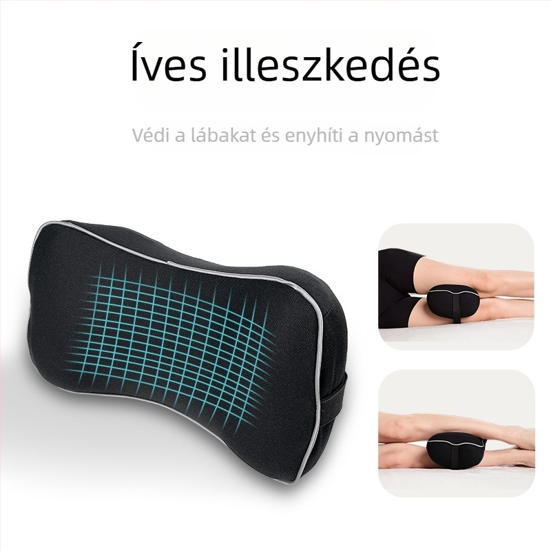 Memóriahabos lábtámasz színblokkokkal, ágyban emelő láb párna, térdpárna alváshoz