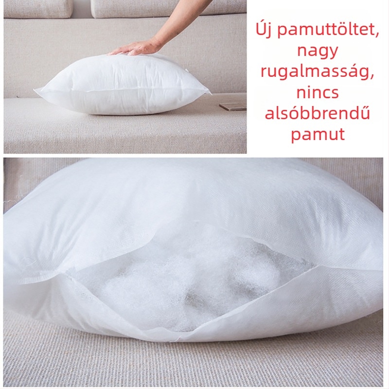 Nem szőtt párnabetét, magas rugalmasságú PP gyapottal a kanapé hátoldalához, puha belső töltés