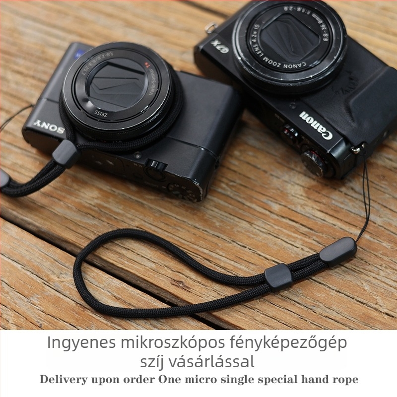 Digitális és mini kamerák tároló táska, kompatibilis Sony, Ricoh GR és Panasonic LX