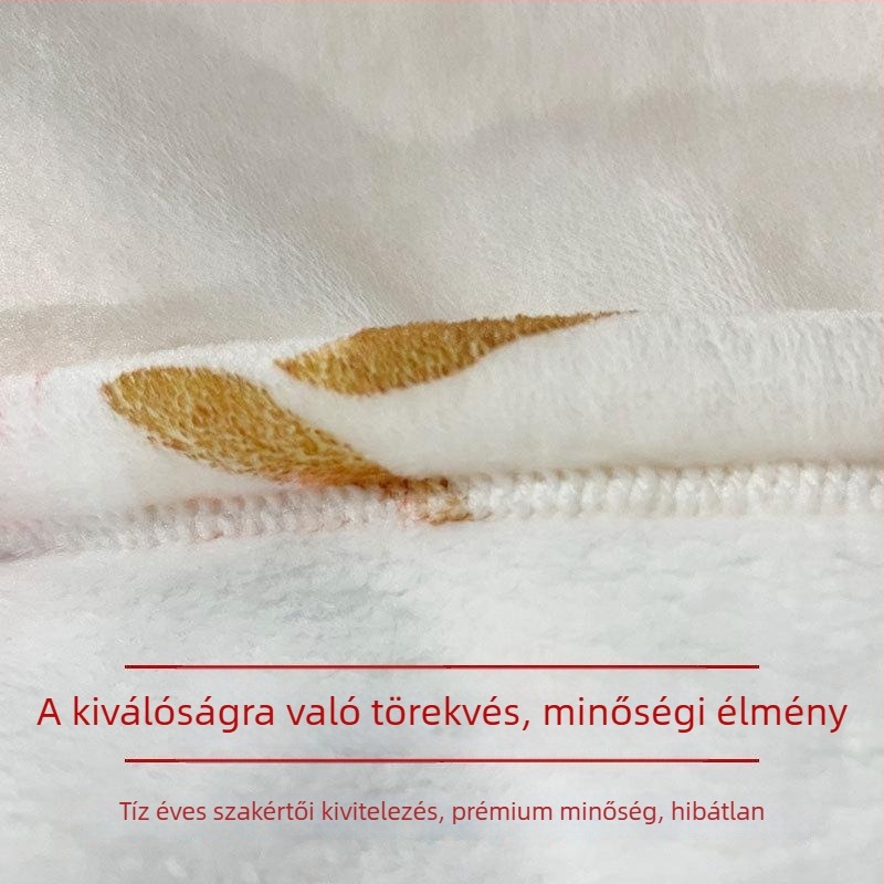 Személyre szabott flanel takaró rajzfilm motívummal – prémium, egész éves használatra