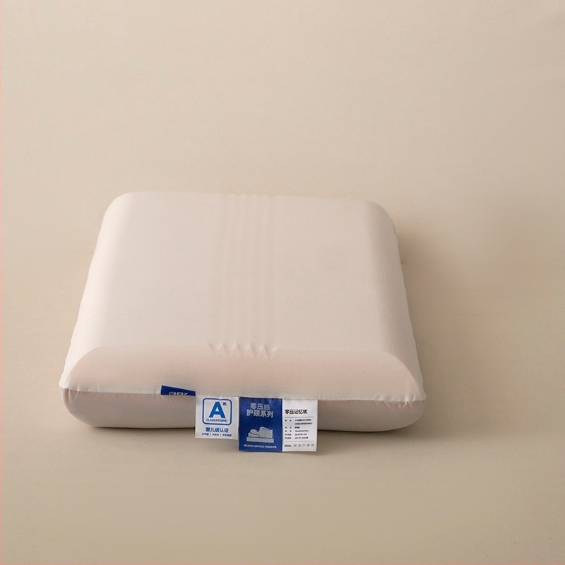 Hotel-stílusú memóriahabos párna nyaki támaszhoz, felnőtteknek, téglalap alakú, 5–10 cm magas, 1,1–1,5 kg súly, memóriahab mag