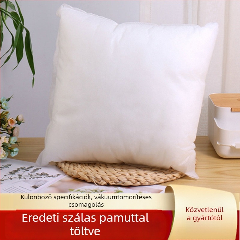 Nem szövött párnabelső, testre szabható négyzet és téglalap alakú párnákhoz kanapéhoz, deréktámaszhoz és autófejtámlához