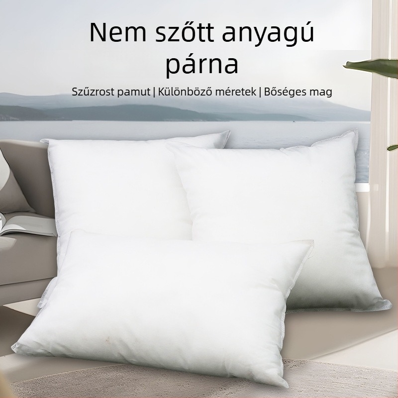 Nem szövött párnabelső, testre szabható négyzet és téglalap alakú párnákhoz kanapéhoz, deréktámaszhoz és autófejtámlához