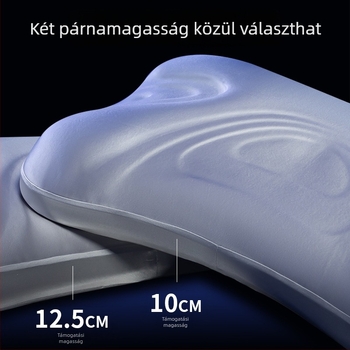 Memóriahabos párna mély alváshoz, lassú rebound, nyaki gerinc támogatás, alvást segítő párna, a párna szépségmagja