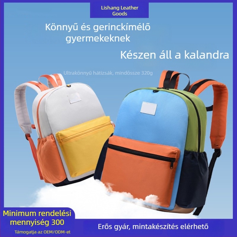 Gyermekeknek szánt utazó hátizsák, könnyű, kompakt, kültéri túrákhoz és mindennapi használatra