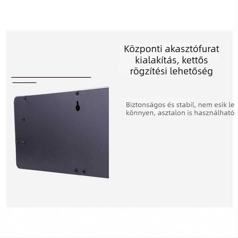LED digitális asztali óra otthonra, nagy kijelző, modern luxus dekoráció