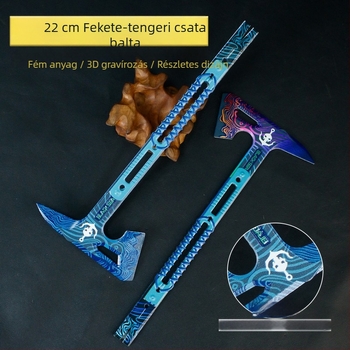 22 cm-es ötvözött fegyver modell figúra