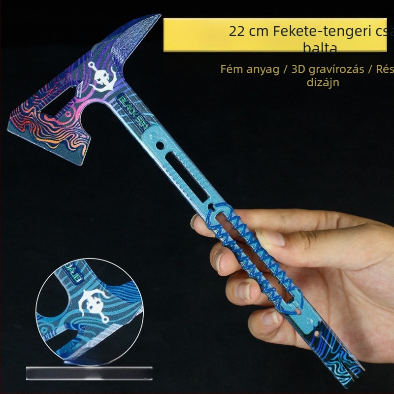 22 cm-es ötvözött fegyver modell figúra