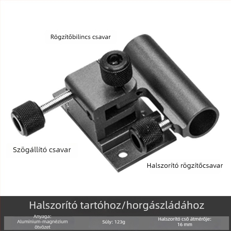 Háromrészes horgászfelszerelés-szett esernyő tartóval és rozsdamentes acél oxigénpumpa-kiegészítőkkel