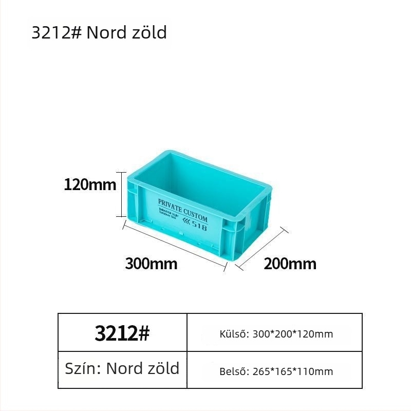 Ipari stílusú fedeles tárolódoboz – egymásra tehető otthonra, kültérre és az autóhoz