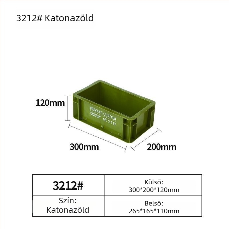 Ipari stílusú fedeles tárolódoboz – egymásra tehető otthonra, kültérre és az autóhoz
