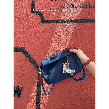 Új, uniszex vízálló Oxford-nylon vászon mini keresztpántos kamera táska