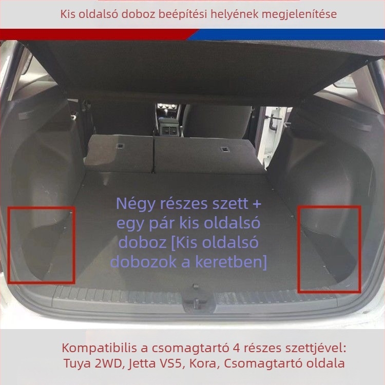 Vízálló csomagtartó tároló és autóorganizátor VW modellekhez (Tou Yue, Jetta, VS5, Korok)