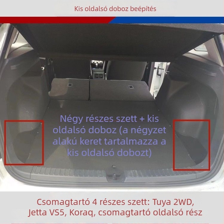 Vízálló csomagtartó tároló és autóorganizátor VW modellekhez (Tou Yue, Jetta, VS5, Korok)