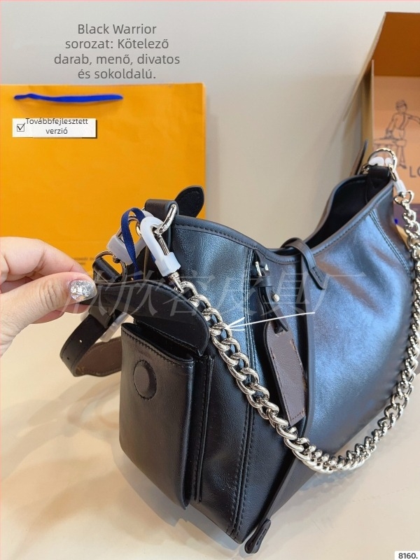 Donkey Series Fekete Harcos Carryall, nagy kapacitású váll- és keresztpántos táska, mindennapi és utazási használatra