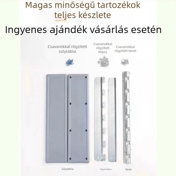 Mágneses átlátszó PVC ajtófüggöny légkondicionálóhoz – szélvédő, ellenálló a hidegnek és a por ellen, otthoni használatra