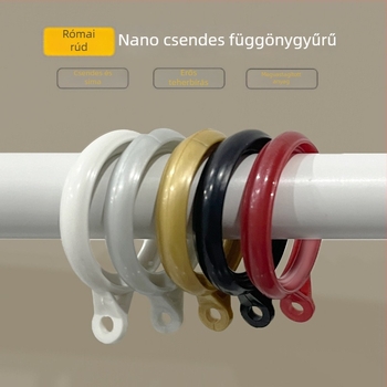 Római függönygyűrűk, halk gyűrűk, függönygyűrűk, függöny kiegészítők, akasztógyűrűk, nano-halk akasztógyűrűk