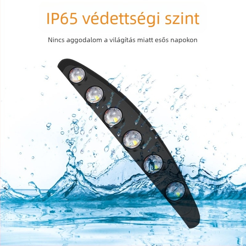 Kétszárnyú kültéri LED falikar, nedvességálló, kerthez, udvarhoz, folyosóhoz és bejárathoz, falra szerelhető, energiatakarékos világítás