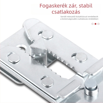 Kétfunkciós fém kanapé-csatlakozó, csat és plug-in hardverrel, vasból