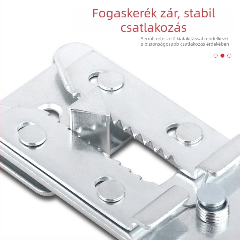 Kétfunkciós fém kanapé-csatlakozó, csat és plug-in hardverrel, vasból
