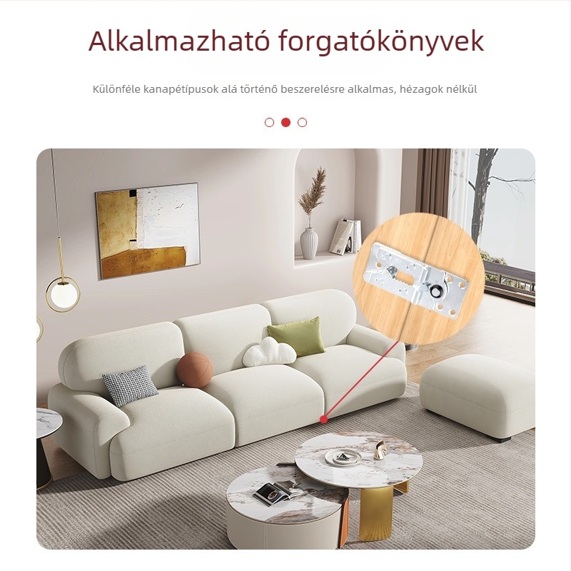 Kétfunkciós fém kanapé-csatlakozó, csat és plug-in hardverrel, vasból
