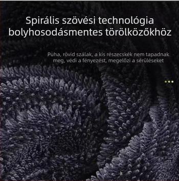Vastagított nedvszívó törölköző autómosáshoz fonott élű, dupla rétegű nedvszívó törölköző