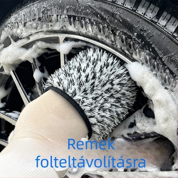 Dupla oldalú vastagított mikroszálas autómosó kesztyű, ultrafin rostokkal, korall velúr por eltávolításához
