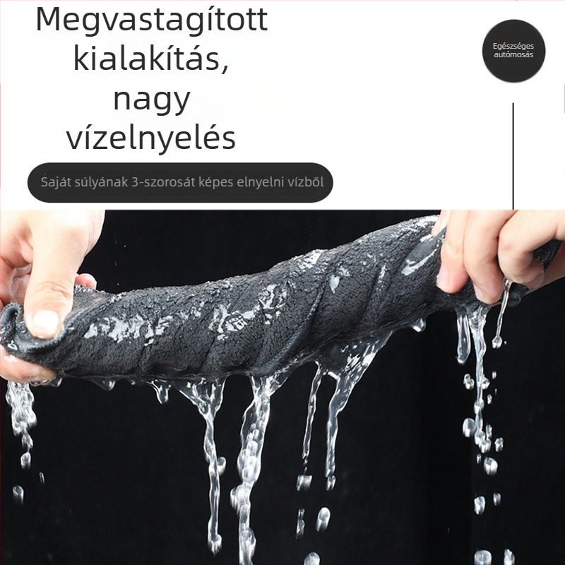 Suede anyagú autótisztító törlőkendő belső tér tisztításához, nedvszívó, szálmentes