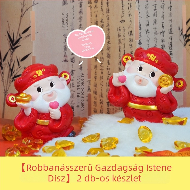 Gyantából készült jóllétet és gazdagságot hozó asztali dísz, bejárati dekoráció, templom ihletésű kulturális alkotás