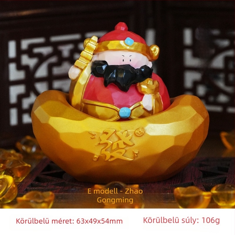 Gyantából készült jóllétet és gazdagságot hozó asztali dísz, bejárati dekoráció, templom ihletésű kulturális alkotás